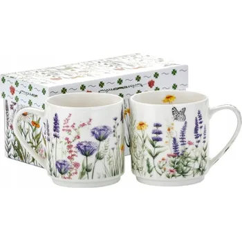 Hrnek Marco Polo SJ KVĚTY porcelán 330 ml