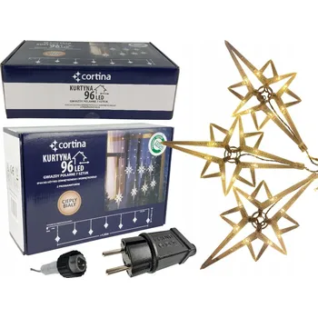 Vánoční dekorace Vánoční osvětlení na stromeček Cortina pro venkovní použití 6,3 m 51 - 100 světel
