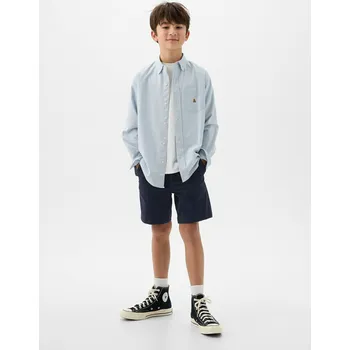 Chlapecké kraťasy GAP Chlapecké Dětské bavlněné kraťasy GAP Modrá 128/134 (2331427)