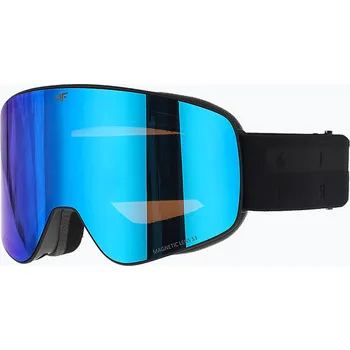 Sjezdové lyžování Lyžařské brýle 4F U065 deep black