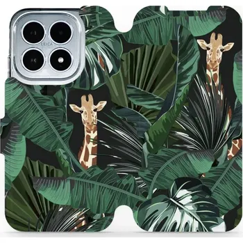 Pouzdro na mobilní telefon Flipové pouzdro Mobiwear - Xiaomi 17 - VP06P Žirafky (Knížkové flip pouzdro, obal, kryt na mobil Xiaomi 17 - VP06P Žirafky, materiál Umělá kůže + TPU - ochrana 360°, stojánek, silikonová vanička, magnetické zavírání)