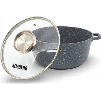 Hrnec Hrnec na Polévku Mramorový Keramický Hrnec 3.3L 22cm s Poklicí