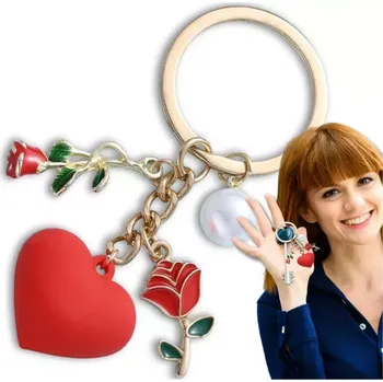 J&W Klíčenka Resxted červená Univerzální