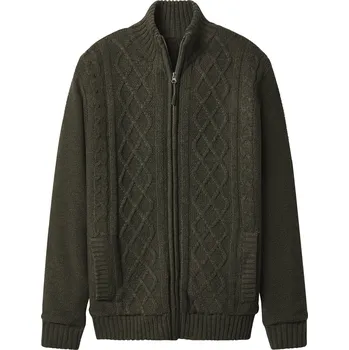 Pánská mikina esmara Men Pánská pletená mikina (olivová, XXL (60/62))