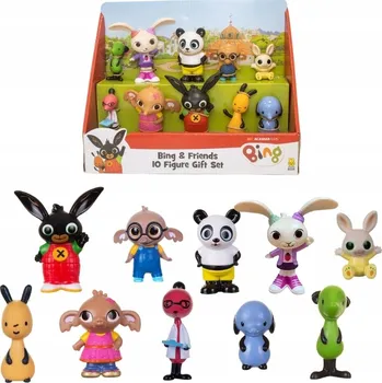 Figurka Sada figurek BING Figurky Bing a přátelé 10 ks