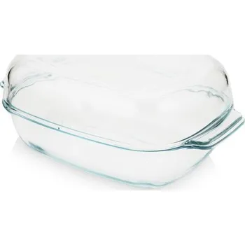 Mísa 5,7l ovál+víko, 34,5x22,6x14,3cm, var.sklo,zapék.ARIZONA