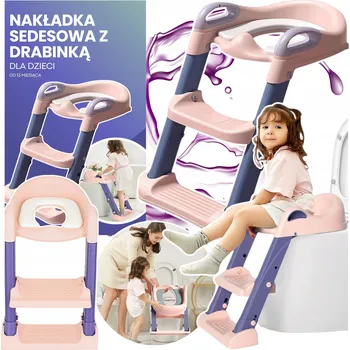 WC sedátko Nástavec na WC sedátko doUp. růžový