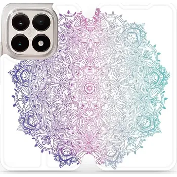 Pouzdro na mobilní telefon Flipové pouzdro Mobiwear - Xiaomi 15T - M008S Mandala (Knížkové flip pouzdro, obal, kryt na mobil Xiaomi 15T - M008S Mandala, materiál Umělá kůže + TPU - ochrana 360°, stojánek, silikonová vanička, magnetické zavírání)
