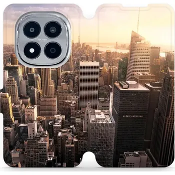 Pouzdro na mobilní telefon Flipové pouzdro Mobiwear - Xiaomi Redmi Note 15 Pro 5G - M138P New York (Knížkové flip pouzdro, obal, kryt na mobil Xiaomi Redmi Note 15 Pro 5G - M138P New York, materiál Umělá kůže + TPU - ochrana 360°, stojánek, silikonová vanička, magnetické zavírání)