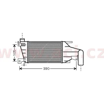 Chladič motoru Chladič turba ACI 37004417