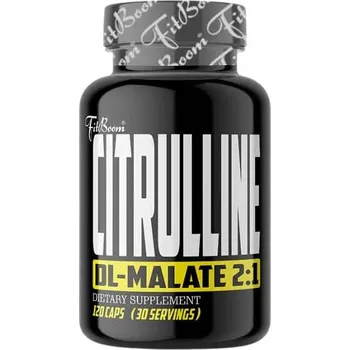 Aminokyselina Fitboom Citrulline Malate - 120 kapslí