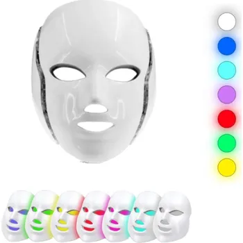 Pleťová maska Červené LED RGB Beauty Kosmetická Maska na Obličej Face Mask