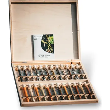 Koření La Plantation "ADVENT" degustační sada 24 Kampotských pepřů a koření (cca 130g)