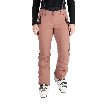 Dámské kalhoty Northfinder Dámské lyžařské pohodlné kalhoty s trakmi MYLEE, růžová,