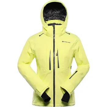 bunda dámská lyžařská ALPINE PRO REASA 2 s membránou PTX SNOW zelená (bunda dámská lyžařská ALPINE PRO REASA 2 s membránou PTX SNOW zelená)