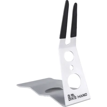 stojánek na kolo Stojan výstavný, 26''-28'',strieborný ,,L''