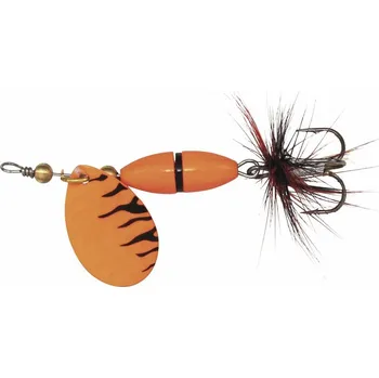 Kinetic Třpytka Fizz Orange/Black Ribbon - Velikost Háčku 6 Hmotnost 7 g