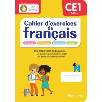 Francouzský jazyk Cahier d'exercices de français CE1 (Céard)(Brožovaná)
