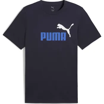 Pánské tričko Pánské triko Puma ESS 2 Color No. 1 Logo Tee Velikost: XXL / Barva: modrá