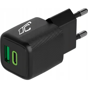 RYCHLÁ SÍŤOVÁ NABÍJEČKA KOSTKA PD 20W + QC 20W USB-C USB-A UNIVERZÁLNÍ