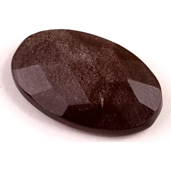 Sběratelství Kabošon Broušený Stříbrný Obsidián č.6724 (29x18x7mm)