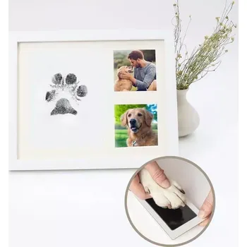 Kosmetika pro psa Sada na otisk tlapky s rámečkem na fotky - posl. 1ks