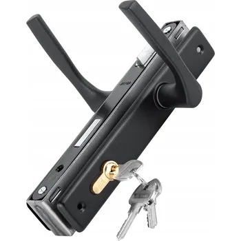 Dveřní kování Klika pro branky a vrata ADGO Dlouhá, Rozeta pro vložku