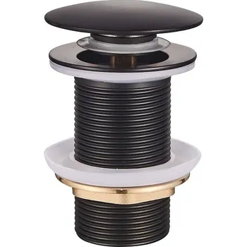 Vodovodní baterie Umyvadlová výpusť MIXXUS, POP-UP-04 BLACK