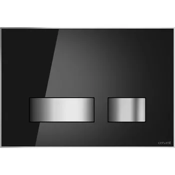 Splachovací tlačítko Splachovací tlačítko pro WC Cersanit MOVI, černé