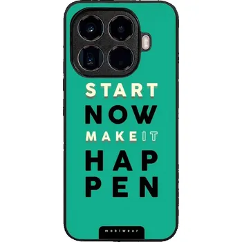 Pouzdro na mobilní telefon Lesklý kryt Mobiwear Glossy - Xiaomi 15T Pro - G079G Make it hapen (Prémiové lesklé pouzdro, obal, kryt Mobiwear Glossy na mobil Xiaomi 15T Pro - G079G Make it hapen, materiál Plast + TPU silikon - krytí po všech stranách, neošoupatelný potisk, tenké)