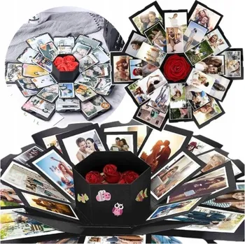 KRABIČKA PŘEKVAPENÍ DÁREK EXPLODING BOX 42 CM