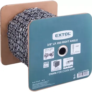 Pilový řetěz 8793220 Řetěz pro řetězové pily, 3/8', 1,3mm, role 1640 článků/30,5m EXTOL INDUSTRIAL