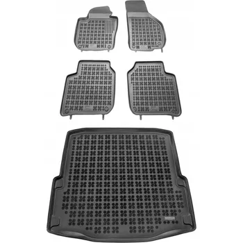 autokoberec Škoda Superb II sedan sada koberců a rohožka do kufru