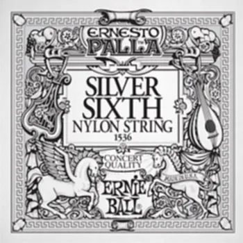 Struna pro kytaru a smyčcový nástroj Jednotlivá struna pro klasickou kytaru Ernie Ball 1536