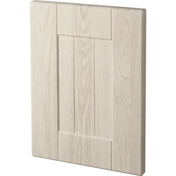 Interiérové dveře Trachea Foliované dveře ALASKA / Světle jantarový dub Rámová dvířka pro sklo Bez skla Bílá Rám