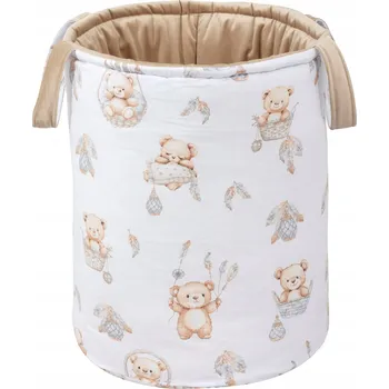 Koš na prádlo KOŠ NA HRAČKY Prádlo Pytel OBOUSTRANNÝ BAVLNA VELVET JUKKI