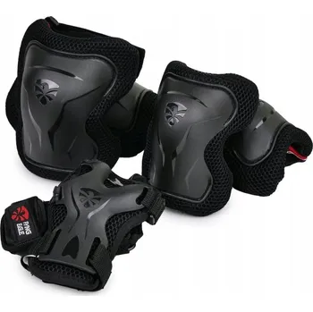 Chrániče na kolečkové brusle pro děti Flying Eagle V7 černé S (5-7 let)