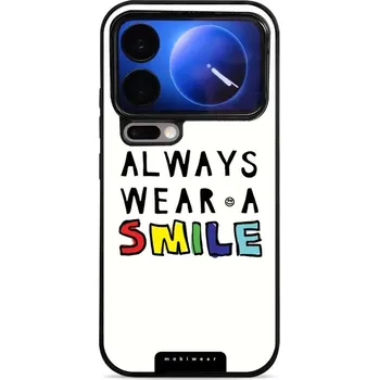 Pouzdro na mobilní telefon Lesklý kryt Mobiwear Glossy - Xiaomi 17 Pro - G077G Always smile (Prémiové lesklé pouzdro, obal, kryt Mobiwear Glossy na mobil Xiaomi 17 Pro - G077G Always smile, materiál Plast + TPU silikon - krytí po všech stranách, neošoupatelný potisk, tenké proveden