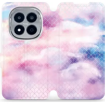 Pouzdro na mobilní telefon Flipové pouzdro Mobiwear - Xiaomi Redmi Note 15 Pro 5G - MR02S Vodovkové obrazce (Knížkové flip pouzdro, obal, kryt na mobil Xiaomi Redmi Note 15 Pro 5G - MR02S Vodovkové obrazce, materiál Umělá kůže + TPU - ochrana 360°, stojánek, silikonová vanička,)