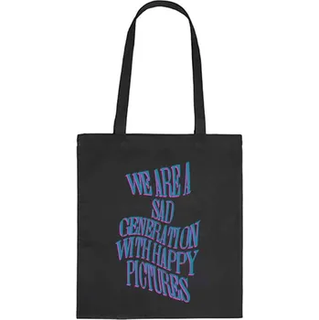 Taška - Jsme smutní - taška s ikonickým designem a velmi oblíbeným textem je tu! Nenechte si ji ujít, dokud je ještě k dispozici