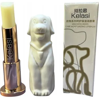 Péče o rty BALZÁM NA RTY KELASI PEJSEK 3,5G BÍLÝ - HYDRATAČNÍ MÁSÍČKO NA RTY