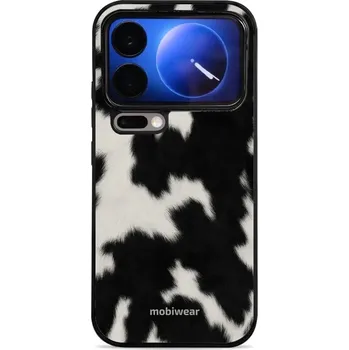 Pouzdro na mobilní telefon Lesklý kryt Mobiwear Glossy - Xiaomi 17 Pro - V165S Černá strakatá (Prémiové lesklé pouzdro, obal, kryt Mobiwear Glossy na mobil Xiaomi 17 Pro - V165S Černá strakatá, materiál Plast + TPU silikon - krytí po všech stranách, neošoupatelný potisk, tenké)