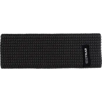 Sportovní čelenka SKITRAB Fascia super maximo 3.0, černá pletená čelenka