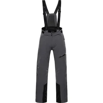 Snowboardové kalhoty kalhoty dámské ALPINE PRO WERADA 2 lyžařské s membránou PTX šedé