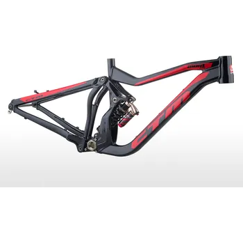 rám kola Rám MONS 27,5 2015, čierna/červená M -bez vahadla