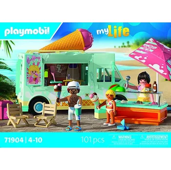 Stavebnice Playmobil 71904 Zmrzlinářské vozidlo se surf shopem