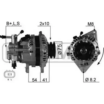 Alternátor ERA Alternátor ERA 210331A + DOPRAVA ZDARMA!