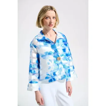 Dámské sako JOSEPH RIBKOFF Dámské sako modrobílé