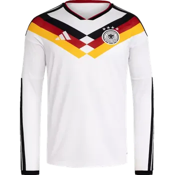 Pánský domácí dres s dlouhým rukávem Adidas Německo 2026 bílý