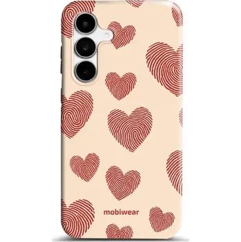Pouzdro na mobilní telefon Odolný obal Mobiwear Elite Pro - Samsung Galaxy S25 FE - EP93E Otisk srdce (Odolné pouzdro, obal kryt Mobiwear Elite Pro - maximální ochrana mobilu Samsung Galaxy S25 FE - EP93E Otisk srdce, zesílené hrany, přesné výřezy, pohodlné držení, odolná grafika,)
